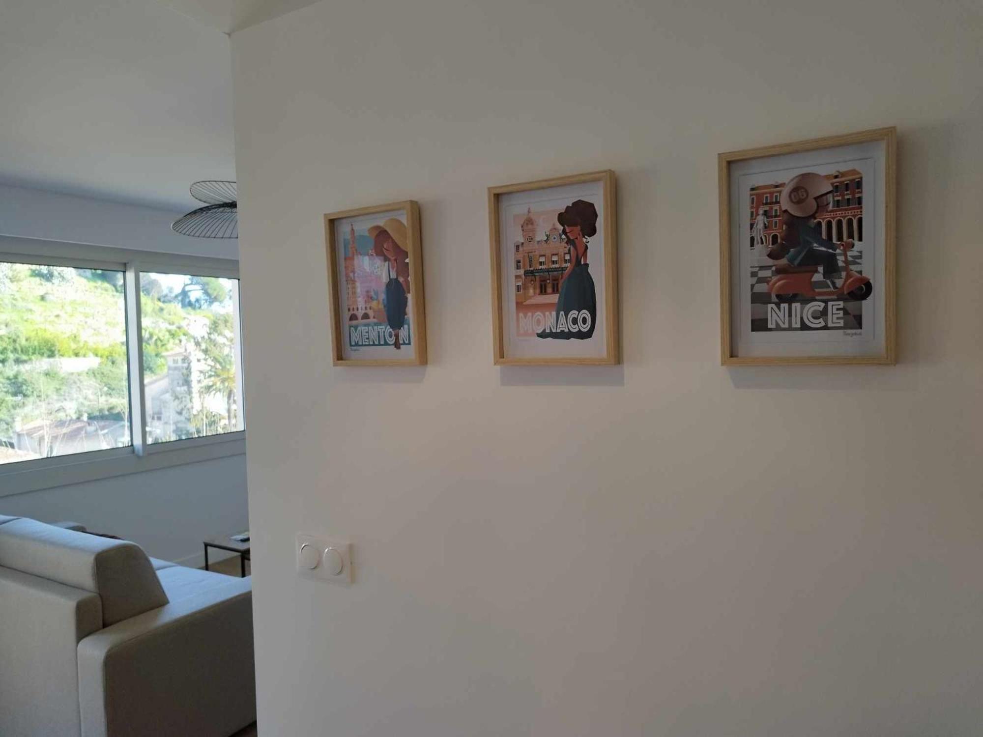 Appartement Moderne Refait A Neuf - 4 Couchages - Menton Exteriér fotografie